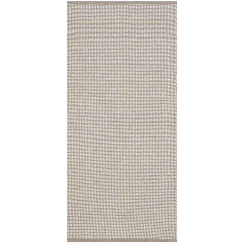 Tapis rayé en coton tissé à plat à la main Jodi, Rectangle 6 pi x 9 pi