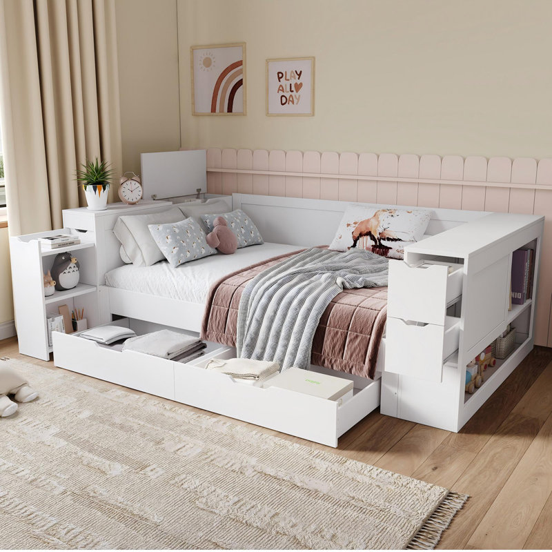 Daybed with Storage Included, Double (4'6)