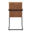 Chaise avec accoudoirs rembourrée Sahak