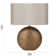Cadnite 41 Cm Oval Ceramic Table Lamp Complete With Shade