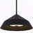 14 Inch Diameter Integrated Led Black Pendant-1643508037