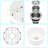 18 Inch Ceramic Kitchen Sink - Single Bowl, Highly , White, Dual Mount With Drain Assembly And Smooth Cleaning Surface 18" Strong Stain , Bottom Grid For Durability Cleanliness