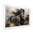 White Single Picture Framed