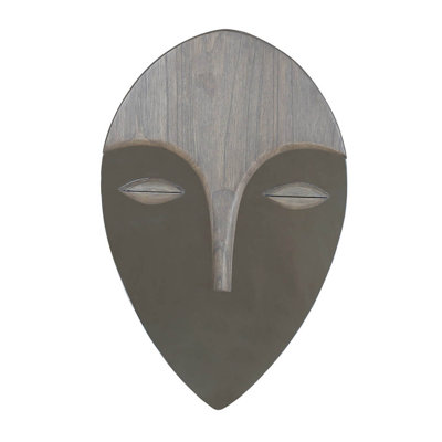 Solid Wood Oval Mirror