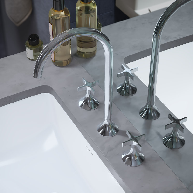 Robinet de salle de bain espacé 8 po Daxton, Chrome