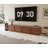 78.7" Wide Walnut TV Stand for TVs up to 85", Modern Media Console with 4 Storage Drawers and Plinth Base, Low Profile Entertainment Center-676062602