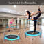 Trampoline rond pliable 40 po
