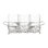 Glass Rectangle Flatware Caddy