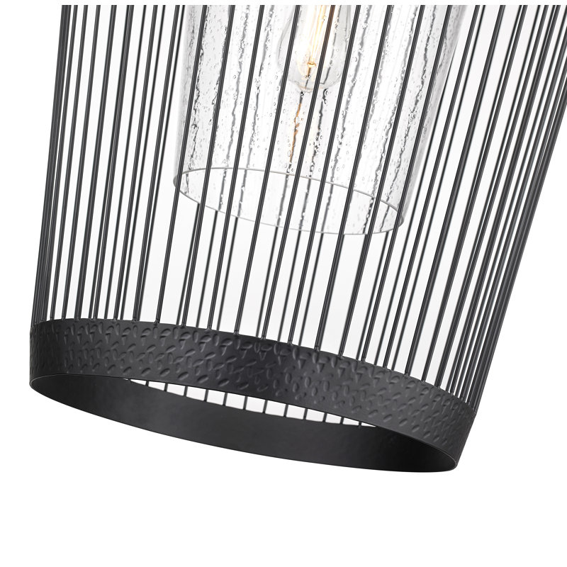 Luminaire suspendu 1 lumière Magallanes, H 105,75 po x l 18,5 po x P 18,5 po