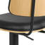 Owen Swivel Upholstered Adjustable Height Counter Stool