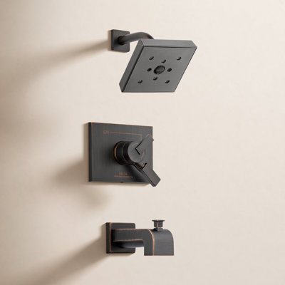Vero Temperature Control Tub and Shower Faucet