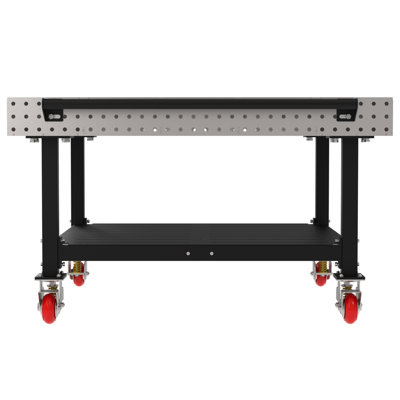 Diversified Spaces Classroom Welding Table Triple Drawer, Under Mount Metal Cabinet, 100Lb Capacity, Tool Storage, Flush Handles, Made In The USA