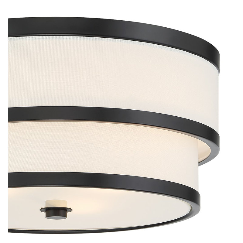 Arwilla Linen Flush Mount