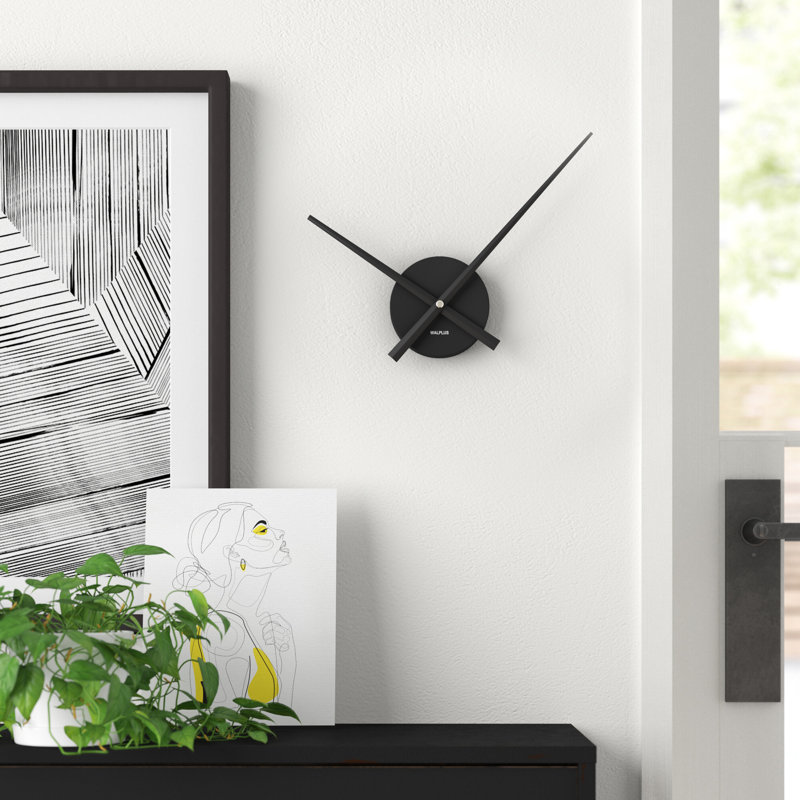 Barrientez Classic Wall Clock, Black