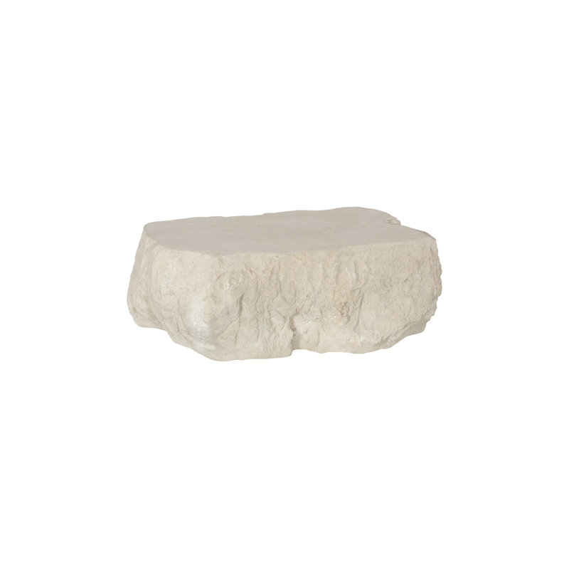 Quarry Abstract Coffee Table, Roman Stone
