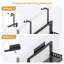 Stainless Steel Spice Rack with Adjustable Racks