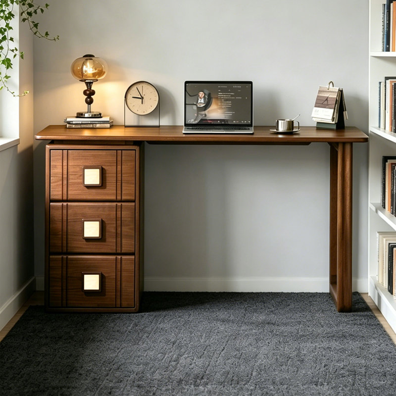 Bureau de rangement de style américain, H 29,13 po x l 47,24 po x P 23,62 po