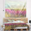 Tapisserie fleurs mauves et à montagnes lointaines floral-28487276