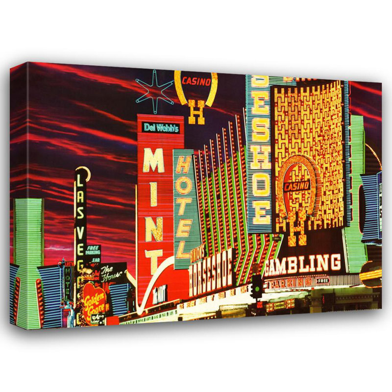 Fremont Street, Las Vegas, Nevada, H 36 po x l 48 po