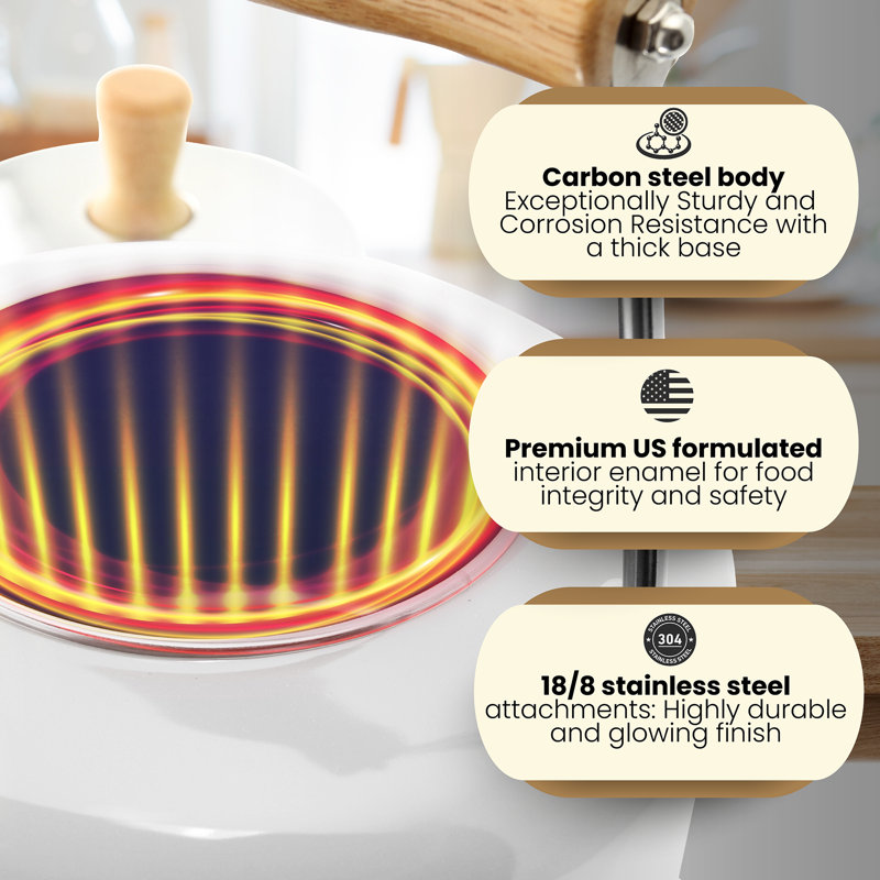 Chantal Sven 1.8 qt. Enamel On Steel Stovetop Tea Kettle, Yellow