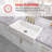 19'' L Single Bowl Fireclay Kitchen Sink-87703926