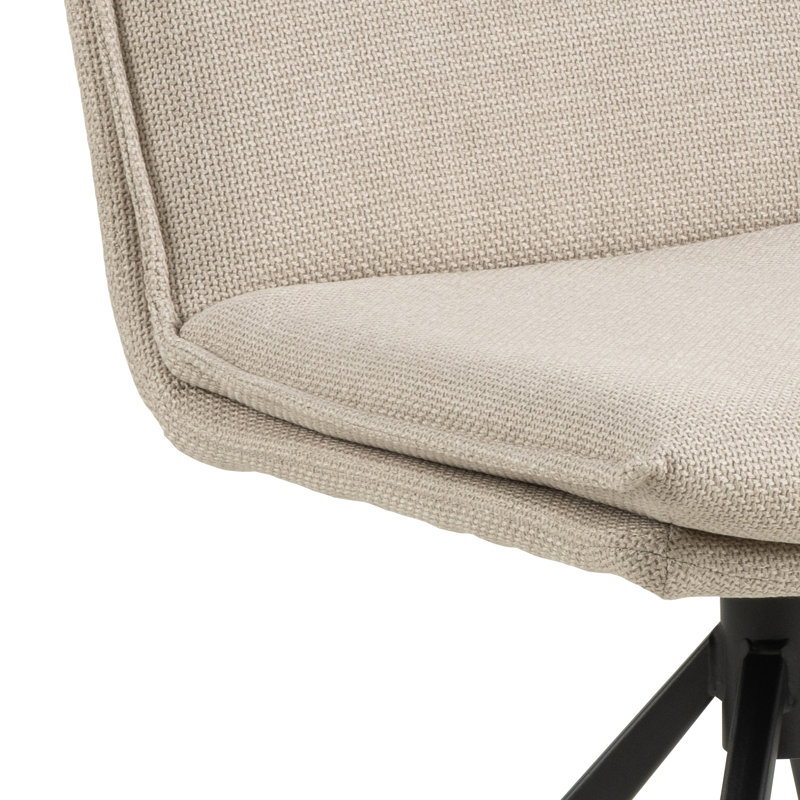 Chaise parsons Lancelot, Beige