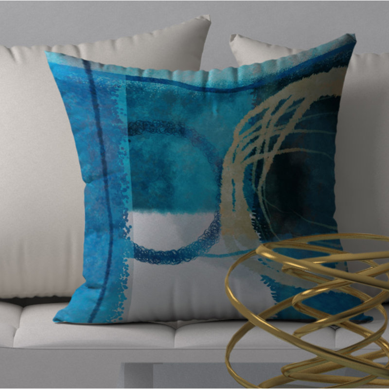 Housse de coussin décorative carrée « Finest » excitante, 20 po x 20 po