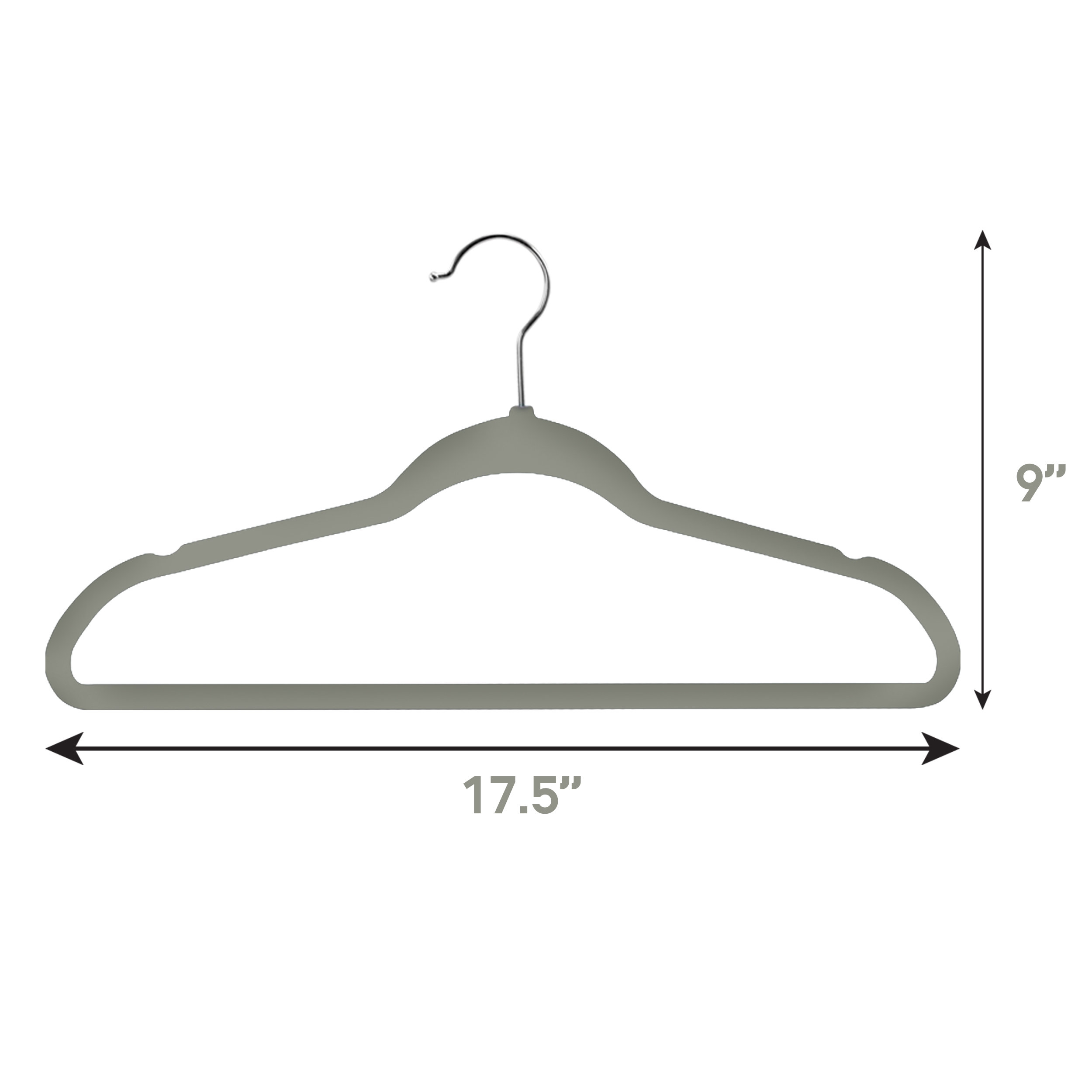 Rebrilliant Haings Non Slip Standard Hanger Reviews Wayfair