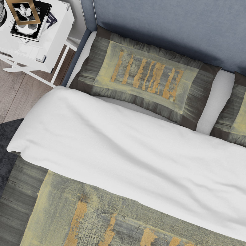 Ensemble de housse de couette transitionnel Glam Abstract II - microfibre de polyester