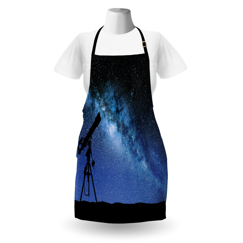 No Pattern Bib Apron