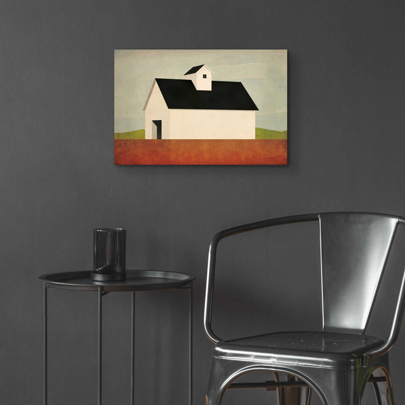 «Fall Barn» par Ryan Fowler, H 16 po x l 24 po x P 0,2 po