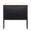 Bureau à simple caisson 70 po à droite avec 3 tiroirs verrouillables Cambridge-97876663