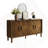 Credenza - Symmetrical Sunburst Door Design Storage Cabinet-1577771840