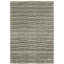 Tapis rayé bleu sarcelle / gris-709985988