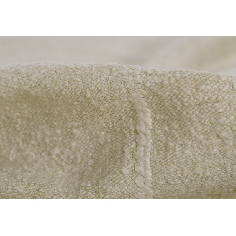 Koukila Linen Area Rug in Beige, Rectangle 10' x 14'