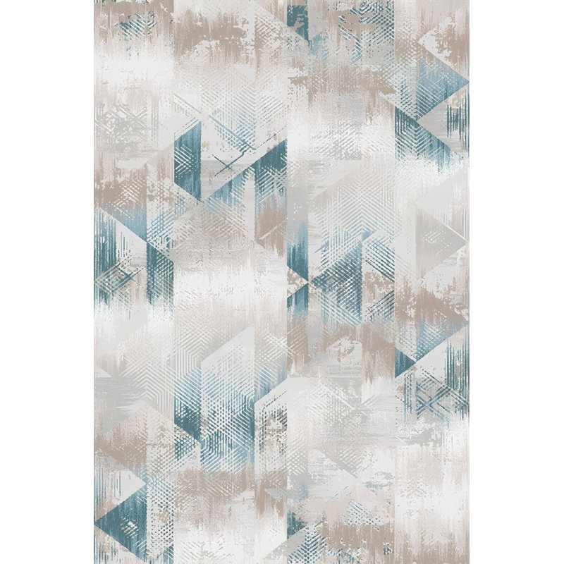 Vetere Performance Washable Argyle Indoor / Outdoor Rug, Rectangle 3'11" x 5'11"