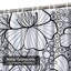 Rideau de douche blanc avec 12 crochets-753970052