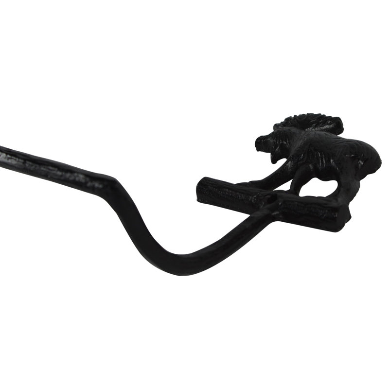 Barre à serviettes murale 26,75" en métal bull orignal
