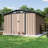 10 Ft. W X 12 Ft. D Outdoor Metal Storage Shed-105896369