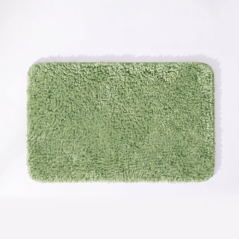 Jordan Microfibre Non Slip Bath Mat, Fern Green