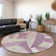 Premium Machine Washable Prisco Lavender Rug
