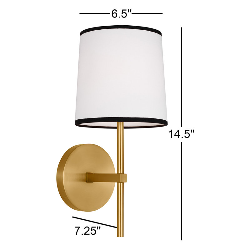 Colleen Ronny 1 - Light Medium Single Sconce