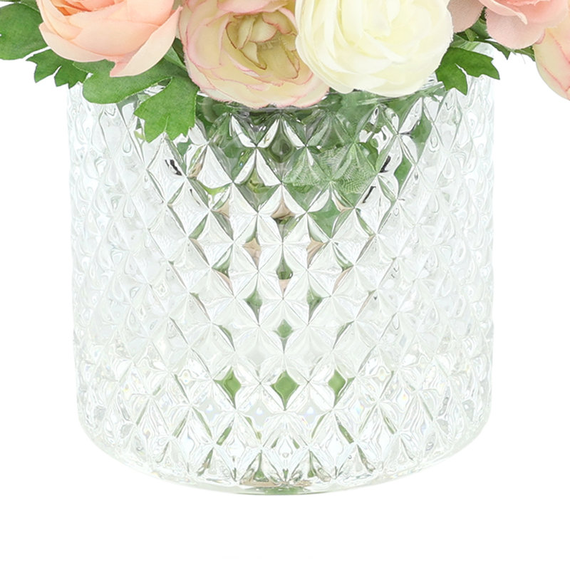 Ranunculus Bouquet, Cream, Peach, Green