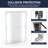 Double Sliding Shower Doors Tempered Glass Modern Bathroom
