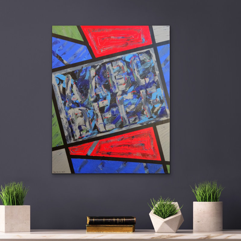 AABCDEEF Painting by Eddie Bruckner