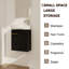 Meuble-lavabo à fermeture en douceur avec lavabo-2039385774