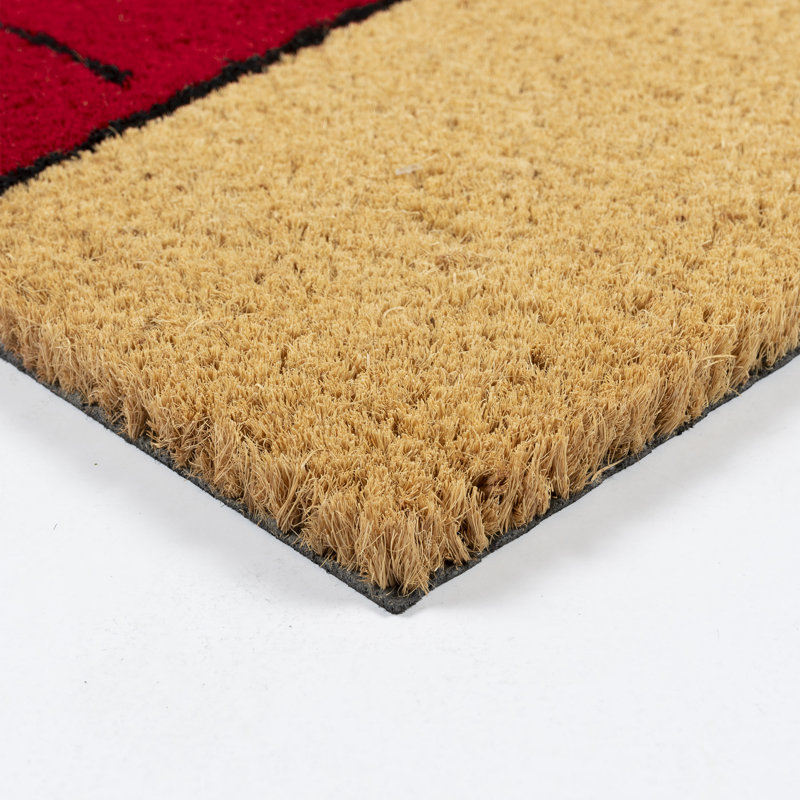 Peanuts Snoopy and Friends Colorful Coir Outdoor Door Mat Set