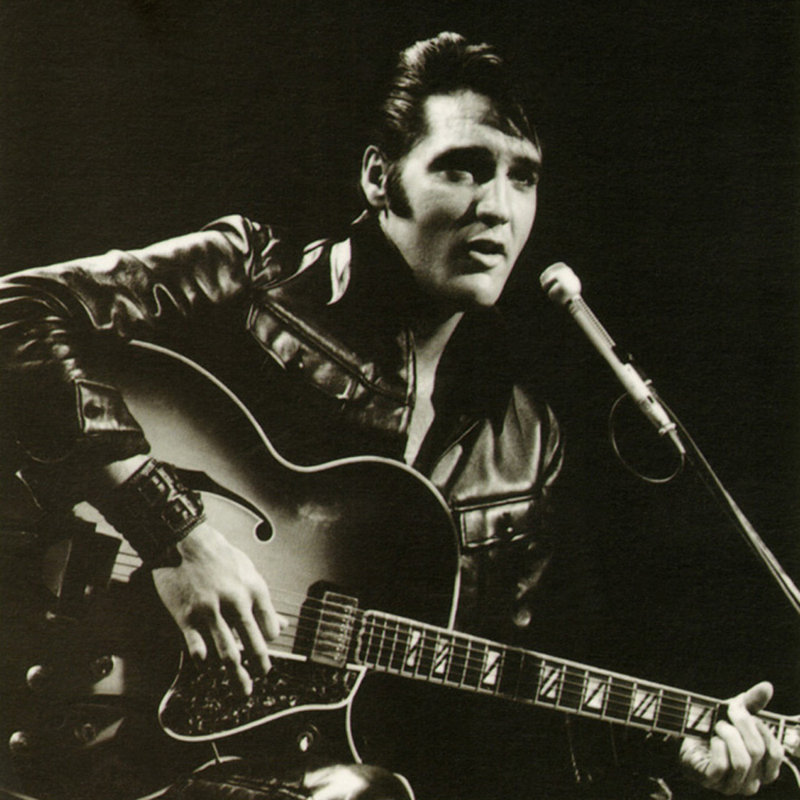 Elvis, 1968 MCG-E390, 15'' H x 15'' W