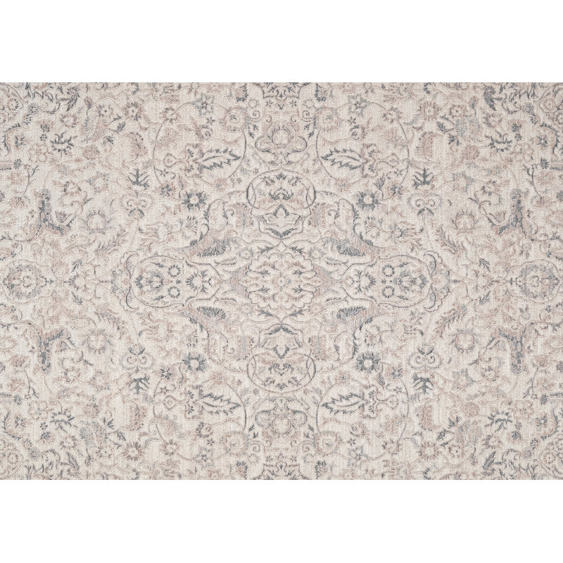Highbridge 14626-189 IVOIRE / BEIGE / GRIS, Rectangle 6 pi 7 po x 9 pi 6 po