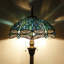 Lampe sur pied Tiffany en verre coloré style libellule 16 x 16 x 70 pouces-1456123968